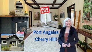 Stunning Craftsman Home For Sale Cherry Hill Port Angeles  Close To OMC USCG [upl. by Leeth]