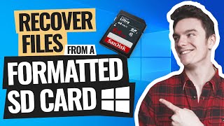 How to Recover Deleted Files from a Formatted SD Card Tutorial [upl. by Sanoj21]