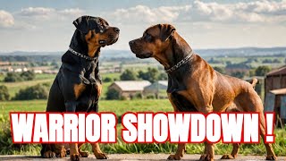 Rottweiler vs Rhodesian Ridgeback  Whos the Ultimate Guard Dog Dog Breeds  Guard Dogs [upl. by Edmee682]