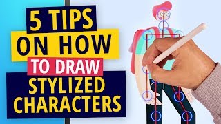 5 Tips on How to Draw Stylized Characters  Ghost Paper [upl. by Sherrill253]