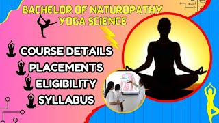 Bacholer Of Naturopathy And Yoga Science Course Detail In Tamil [upl. by Maer]