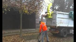 Aspirafoglie da sponda OL18 Olysse Agrinova  BoscoPulito  Vacuum for the rear of the truck [upl. by Parks948]