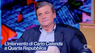 Lintervento di Carlo Calenda a quotQuarta Repubblicaquot [upl. by Ayhtnic]