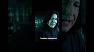 “You’re just like your father” harrypotter edit snape jamespotter fyp fy like hogwarts we [upl. by Atteuqcaj859]