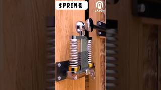 🔥90 degree latch 🤔 woodworking slidinglock shortsfeed lock [upl. by Oicnevuj]