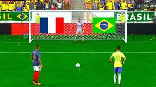 FIFA 23  FRANCE VS BRAZIL I PENALTY SHOOTOUT I FINAL FIFA WORLD CUP 2026 I [upl. by Enhpad]