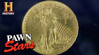 Pawn Stars THE RAREST COIN IN US HISTORY Season 18 [upl. by Ariaic]