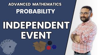 Independent Event meaning  Probability and Statistics  Engineering Mathematics  Class 12 Maths [upl. by Nosmas]