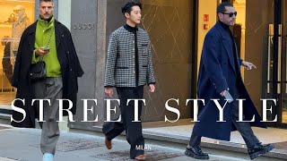 Milan Street Style The Most Memorable Outfits•Men’s Fashion• [upl. by Nicholson499]