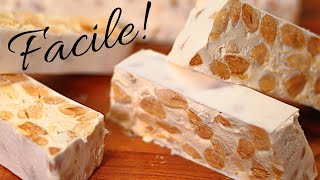 TORRONE MORBIDO alle Mandorle perfetto ricetta veloce [upl. by Calore]