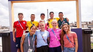 Team World Triathlon athletes reflect on their Paris 2024 experience  World Triathlon [upl. by Coretta]