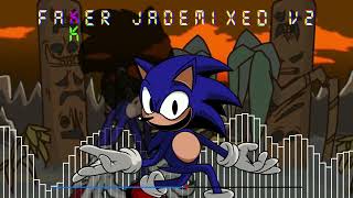 FNF VS SonicEXE Fan Remix  FAKER JADEMIXED V2 FLP [upl. by Ardnohsal772]