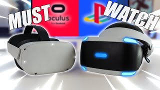 Oculus Quest 2 VS PSVR  Same Price BIG DIFFERENCE [upl. by Cleopatra]