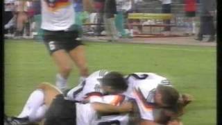 WM 1990 Alle Tore von Deutschland  Weltmeister 1990 [upl. by Sanborn]