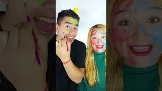 bodypaint vanedu makeup halloweenmakeup halloween disfraz pareja couple goals harleyquinn [upl. by Marena]