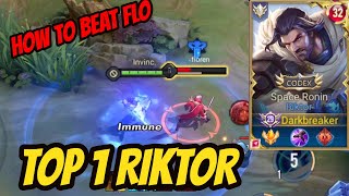 TOP 1 RIKTOR TEACHING YOU HOW TO BEAT FLORENTINO  AoV  傳說對決  RoV  Liên Quân Mobile [upl. by Oriane]