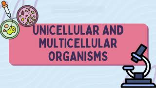 Unicellular and Multicellular organisms [upl. by Egas]