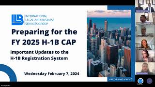 FY25 H1B Cap Registrations Trends and Updates For Employers [upl. by Kcerb178]