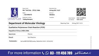 Interpreting HBV DNA PCR Qualitative test [upl. by Nahoj680]