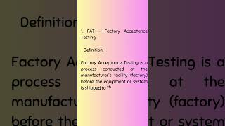 FATAcronymsDefinition ObjectiveParticipantsActivities instrumentation iiqa [upl. by Eem]