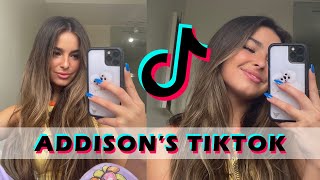 NEWEST ADDISON RAES TIKTOKS WITH HER NEW HAIRSTYLE [upl. by Latoyia]