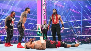 Roman Reigns Bloodline Dominate Solo Sikoa Bloodline [upl. by Adnohsal737]