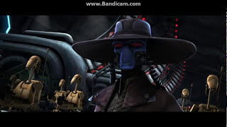 Cad Bane Takes on Anakin and Ahsoka [upl. by Halyhs738]