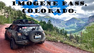 Jeep Renegade offroad at Imogene Pass Colorado [upl. by Siari296]