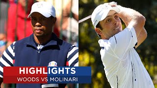 Woods vs Molinari  Extended Highlights  2012 Ryder Cup [upl. by Zink999]