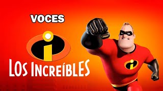 LOS INCREIBLES voces [upl. by Bomke]