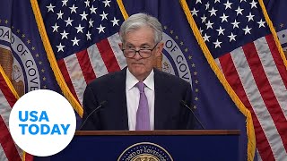 Fed chair address transition concerns  USA TODAY [upl. by Bernadette]