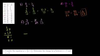 Subraction of Rational Numbers [upl. by Atinej]