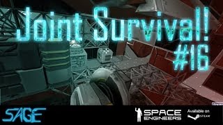 Space Engineers Joint Survival 16 HUD Voices [upl. by Torhert]