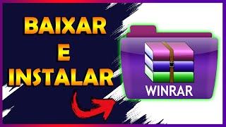 BAIXAR E INSTALAR WINRAR NO SEU PC [upl. by Gnoht]