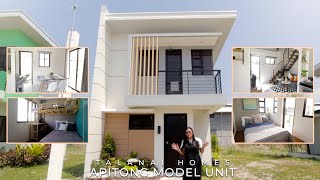 Talanai Homes Mabalacat Pampanga  Apitong Model Unit  Single Attached TwoStorey 2BR  House Tour [upl. by Gayl933]