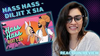 HASS HASS diljitdosanjh X SIA REACTIONREVIEW [upl. by Suoirred46]