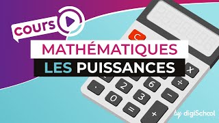 Cours de mathématiques  les puissances [upl. by Stranger340]