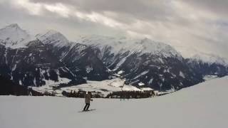 Neukirchen am Großvenediger  Bramberg Piste 6a Wildkogelbahn Berg  Gensbichlalm [upl. by Redle]