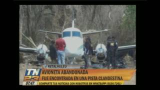 Encuentran una avioneta abandonada [upl. by Ahsieat]