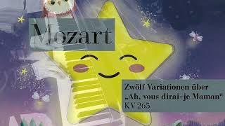 WA Mozart  12 Variations on quotAh vous diraisje Mamanquot KV265  Antonio Castagna [upl. by Namreh]