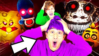 Can We Survive HOUSE OF HORRORS IN REAL LIFE LANKYBOX REACTION [upl. by Nitsraek925]