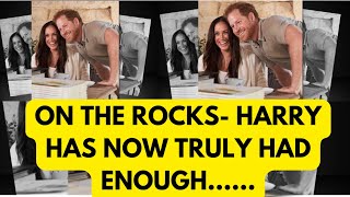 HARRY HAS HAD ENOUGH  ON THE ROCKS meghanmarkle princeharrry meghan [upl. by Isewk]