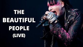 Marilyn Manson  The Beautiful People Live Concert 2019 HD [upl. by Ennirak552]