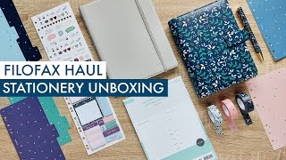 Filofax Unboxing 2021  New Filofax Garden Collection  Stationery Haul [upl. by England983]