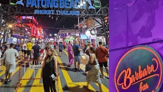 Bangla Road Situation Phuket 2024 [upl. by Trudnak]