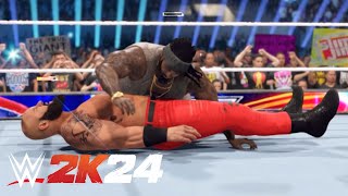 I Knocked Out A Giant in WWE 2K24 Undisputed MyRise [upl. by Butta]