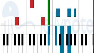 How to play Cancão do Mar Solidão by Amália Rodrigues on Piano Sheet Music [upl. by Aikehs]