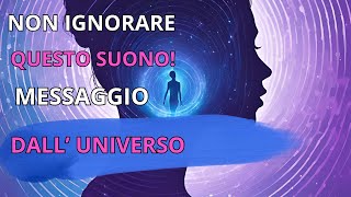 COSA SI NASCONDE DIETRO IL RONZIO DELLE TUE ORECCHIE MESSAGGIO DALLUNIVERSO [upl. by Magnien]