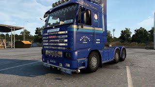 ETS2 140 scania 143m short run 264 [upl. by Kinney]