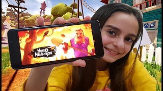 HELLO NEİGHBOR MOBİL SÜRÜMÜ   Hello Neighbor Android Sürümü [upl. by Wahl398]